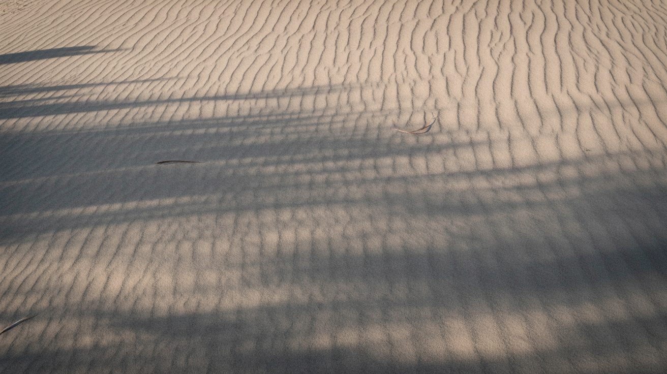 Soft sand dune texture overlay